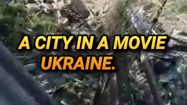 UKRAINIAN CITIES NOW A GHOST TOWN