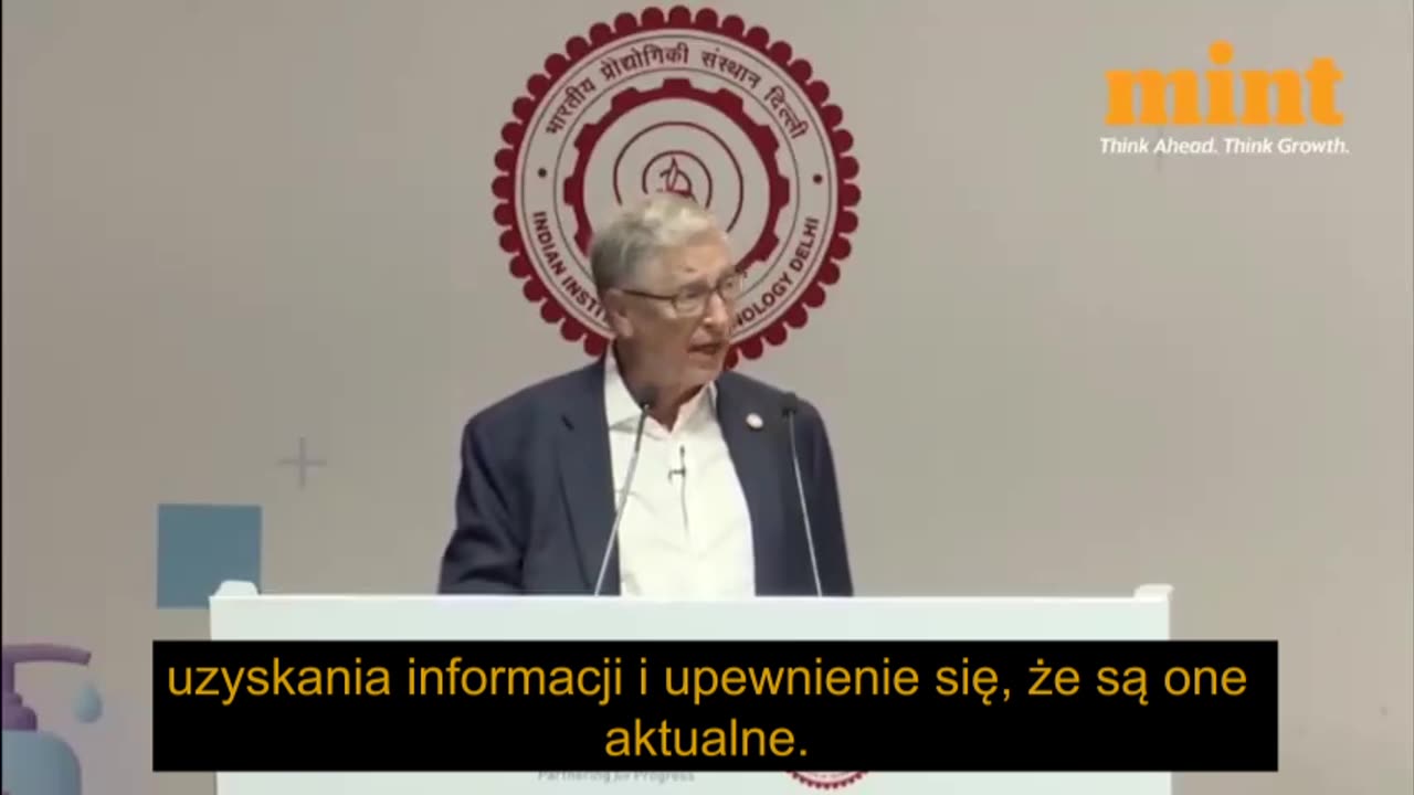 Bill Gates chwali indyjską „cyfrową infrastrukturę publiczną” | Napisy PL