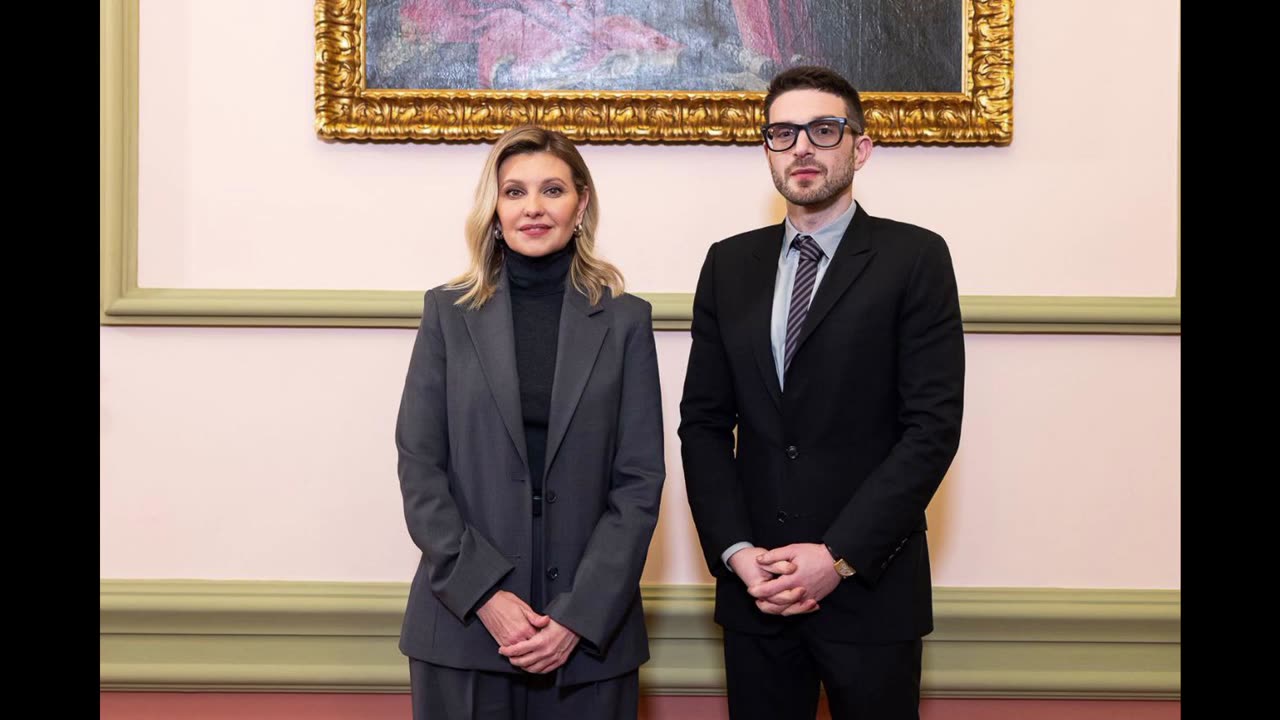 🤯 The Soros gave Zelensky's wife a million dollars for her foundation that sells children