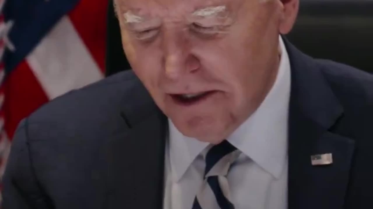 Biden Posts Embarrassing Video Of Scripted, Edited Call With Troops On Iran, The Internet Responds