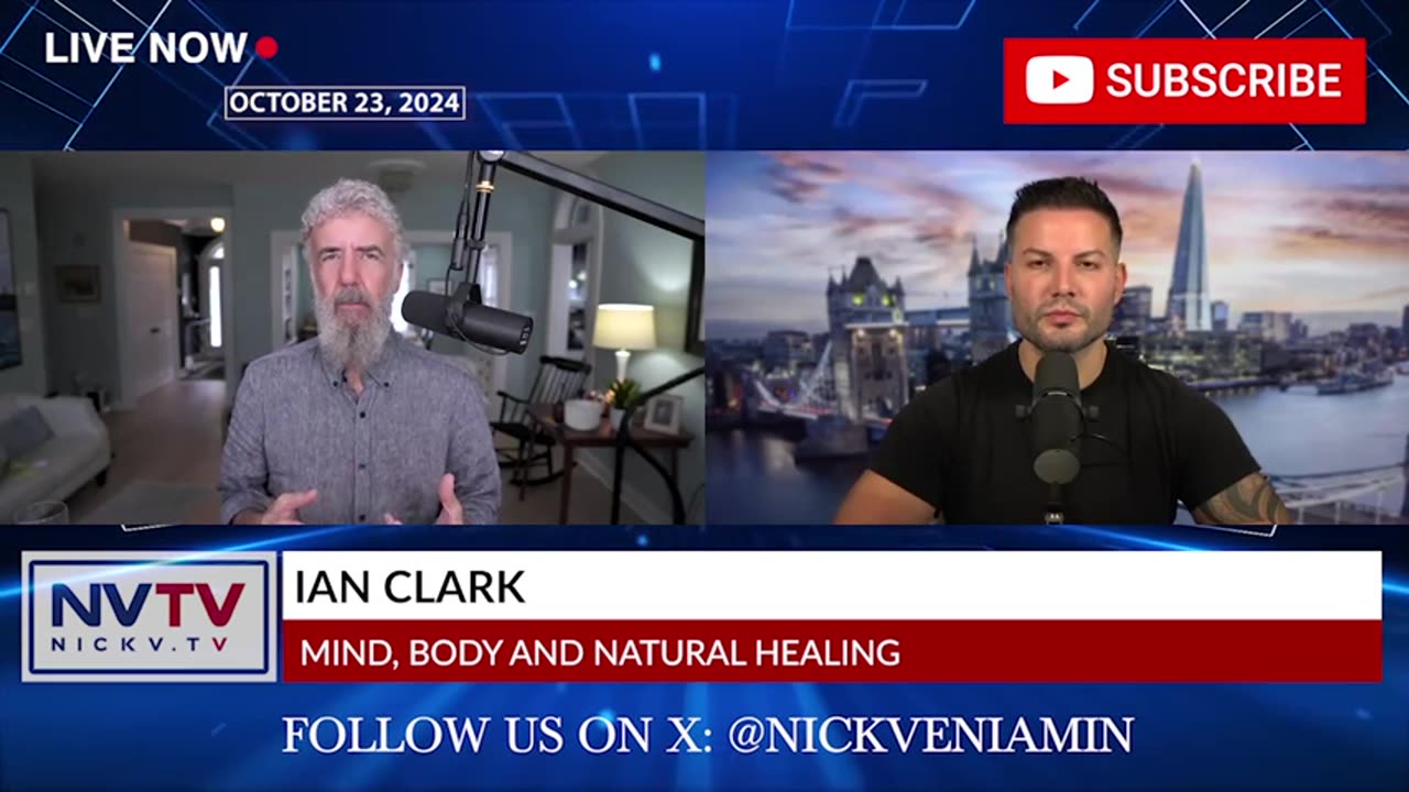 Ian Clark Discusses Mind, Body & Natural Healing with Nicholas Veniamin