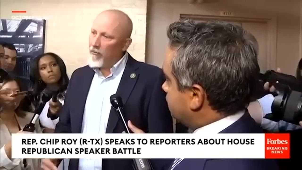 'One Of The Swampier Things I've Seen'- Chip Roy Pressed On Not Voting For Scalise As House Speaker