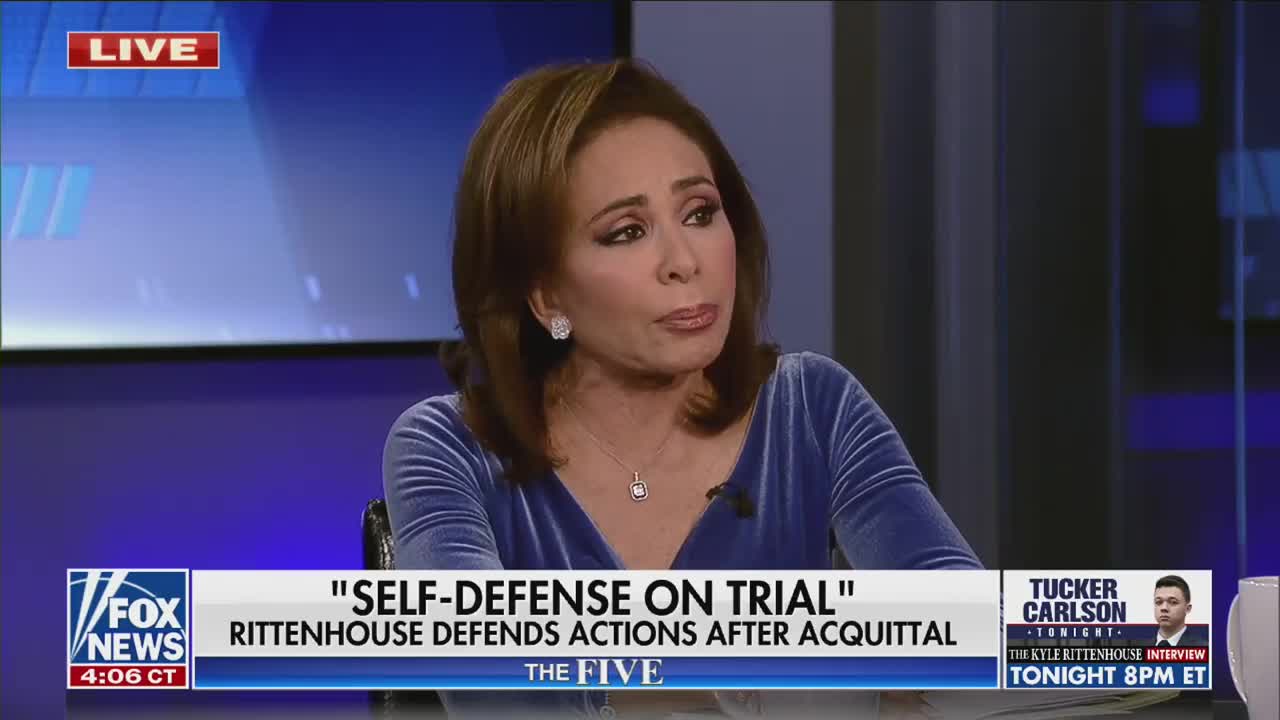 Judge Jeanine co-hosted The Five and broke down what is next for Kyle Rittenhouse