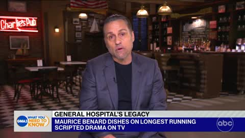 Maurice Bernard dishes on the longest-running scripted drama on TV