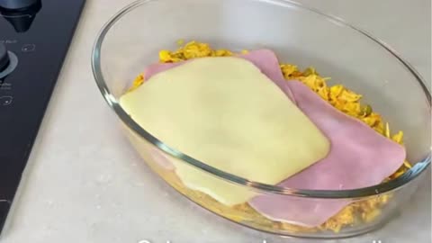 Chicken pie without bread.