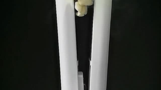 Popcorn produces a powerful burst when heated