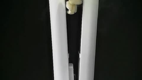 Popcorn produces a powerful burst when heated