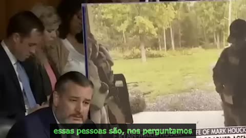 Ted Cruz zomba do advogado Garland na cara no Congresso