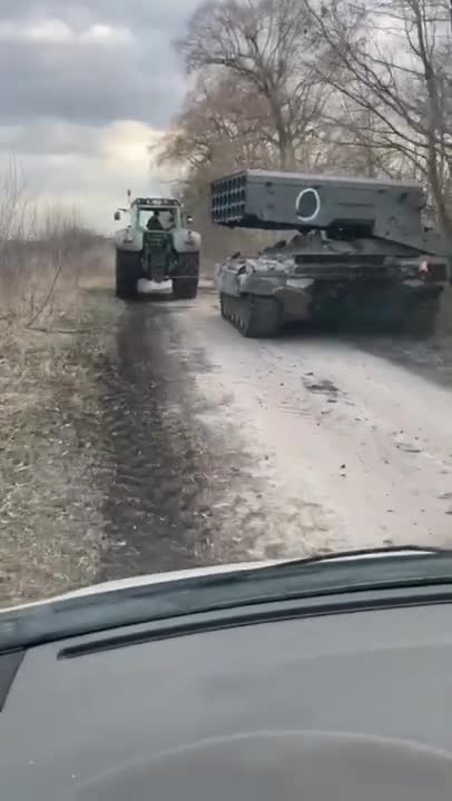 Seizure of russian equipment