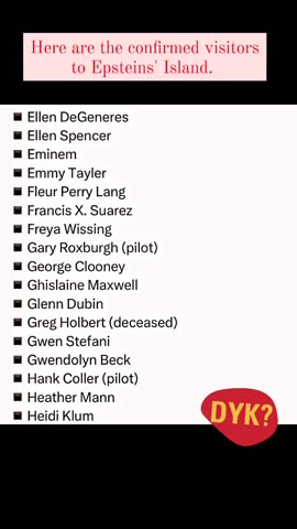 Joe Biden - on the Epstein Island List