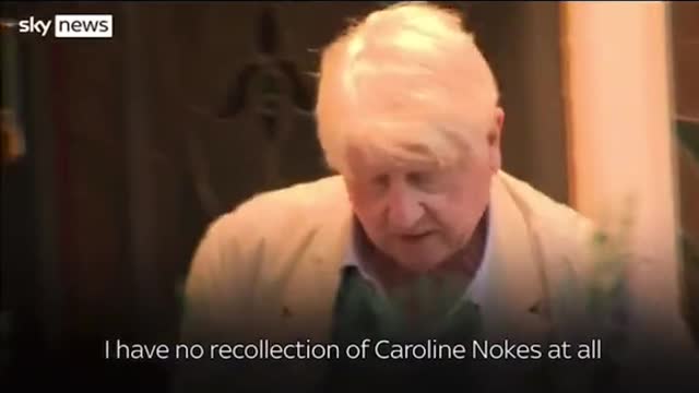 Sky News Confronts Stanley Johnson Over Accusations by Caroline Nokes
