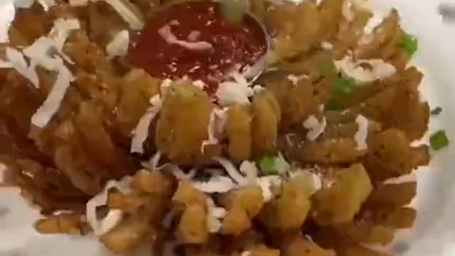 Do you call if Deep fried Onion Bloom or Onion Flower From PizzaD’z in Fountain Valley