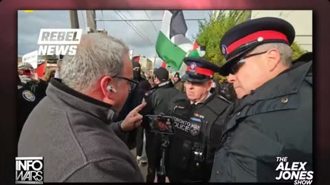 Justin Trudeau's Thought Police Arrest Canadian Journalist For Documenting Hamas Demonstration