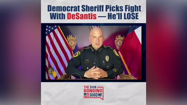 Texas sheriff investigating DeSantis' Martha's Vineyard flights has partisan, pro-Biden history | Bongino
