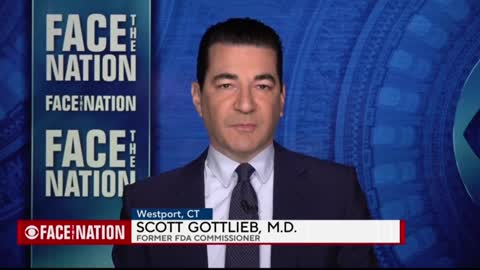 CBS Face the Nation - Dr Scott Gottlieb talks about cloth masks - 1/2/2022