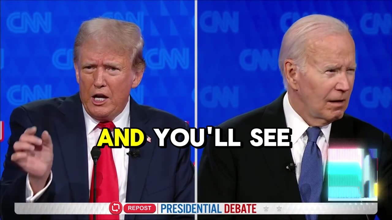 Pt 23 Donald Trump & Joe Biden Presidential Debate 2024! #trending #viral #news