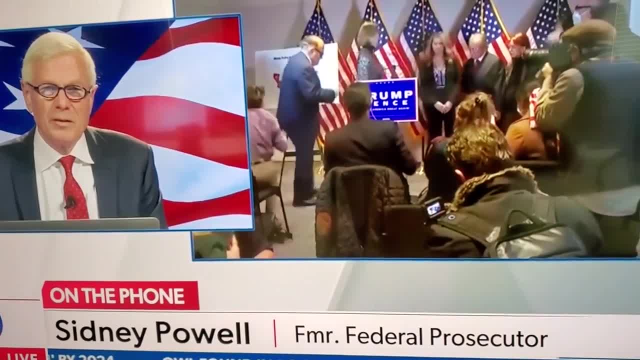 Sidney Powell on Newsmax Nov. 20th 2020