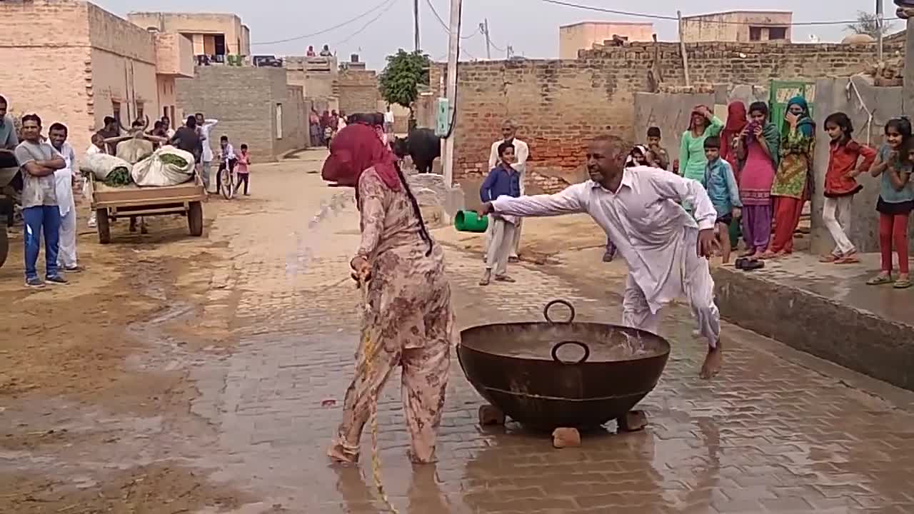 Indian festival holi celebrations video