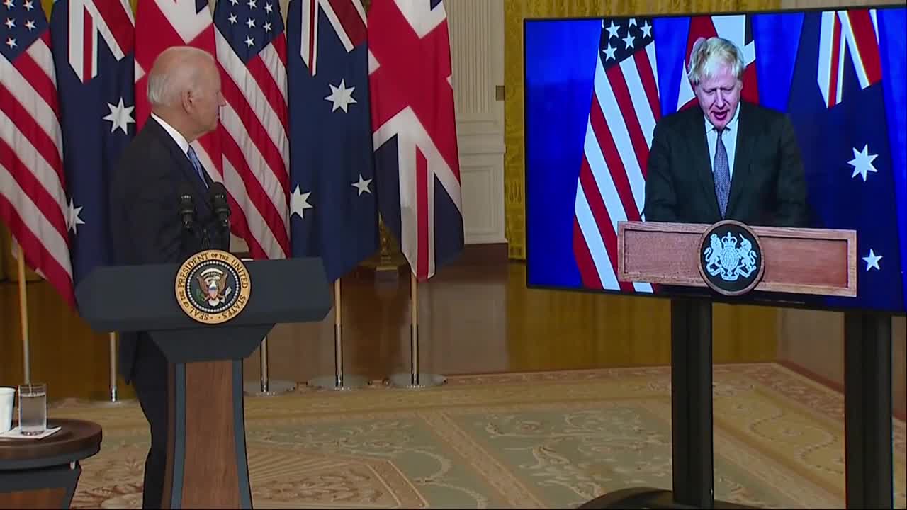 AUKUS - Australia to Acquire Nuclear-Powered Submarines in Historic Security Pact with U.S. and UK