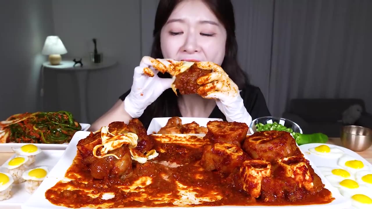 mukbang korean food #147