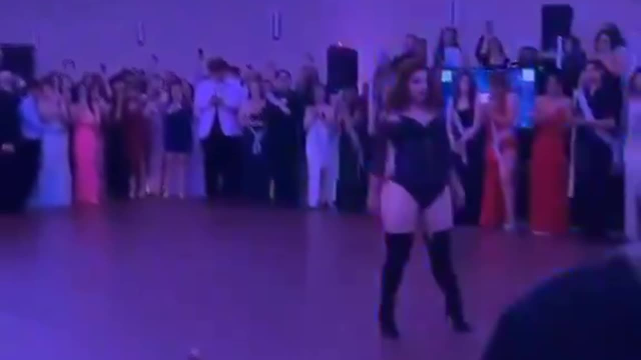 Drag Queen Performs At School Dance