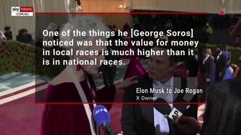 George Soros 'fundamentally hates humanity': Elon Musk