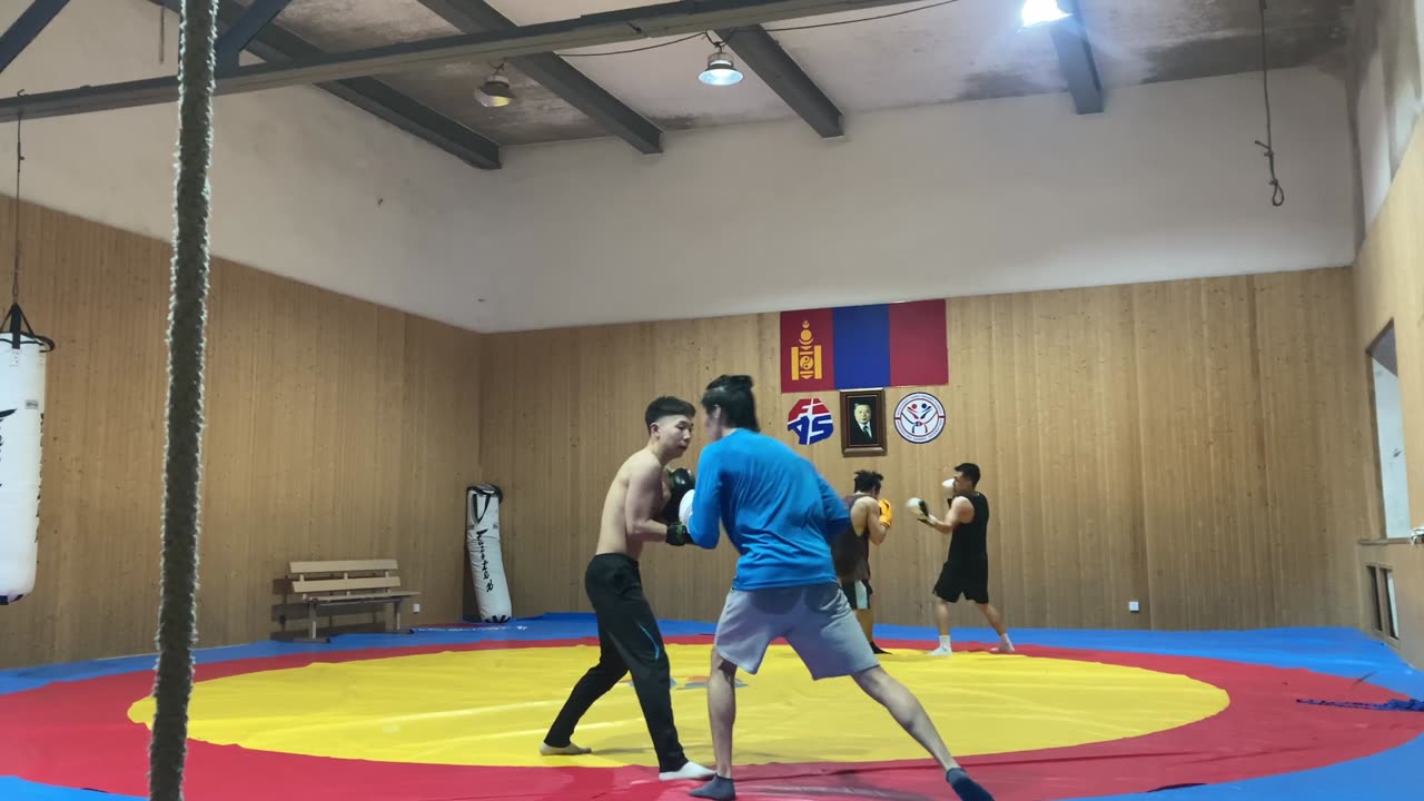 20240307 - Sparring - Irmuun, Sukhe, Eko, Baldka