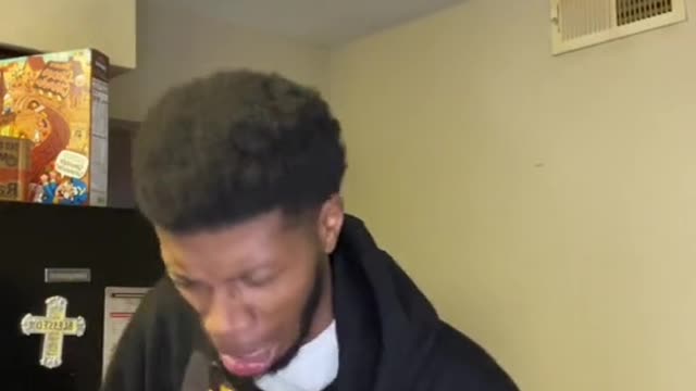When you drink something out your grandma's fridge