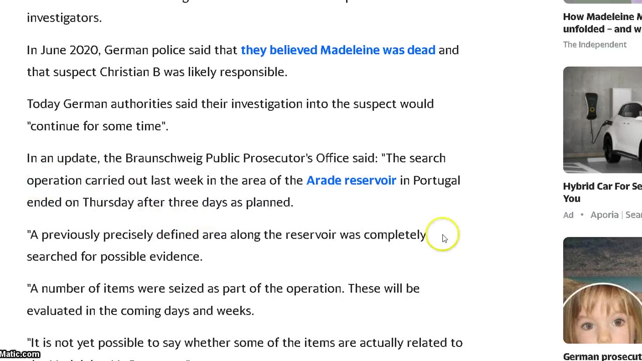 Madeleine McCain again