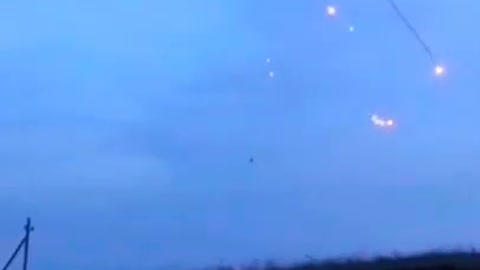 Russian SU-25 aircraft in eastern Ukraine