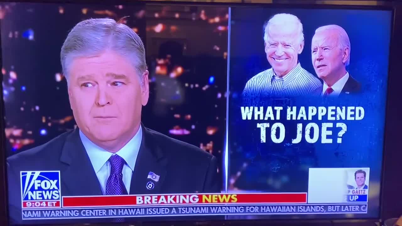 Sean Hannity - What Happened to Joe?