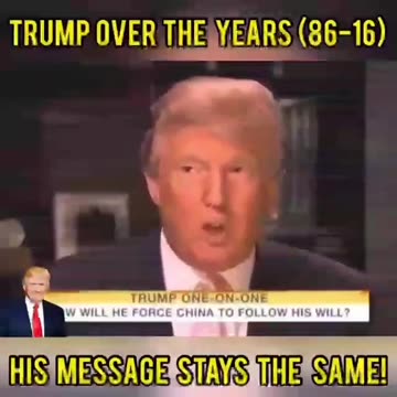 Trump economic statements done over years