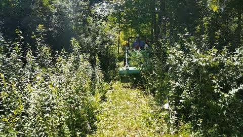 Reclaiming our ABANDONED Cabin Field Part 2 -Big Mud Hole Road Block -