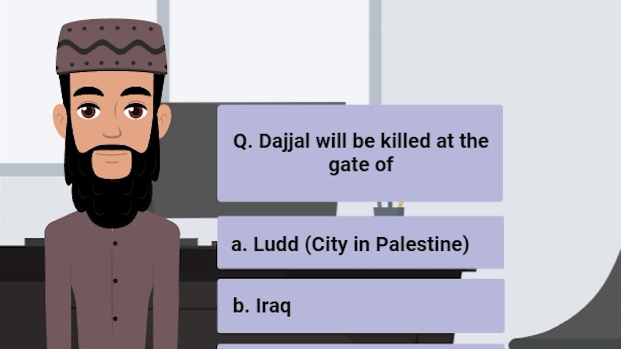 Q. Dajjal will be killed at the gate of #hadees #Quran #muslim #islam