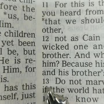 Reading 1 John 3:13-18