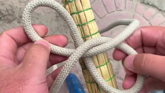 How to Tie the knotting skills in life, you can learn at a glance #22