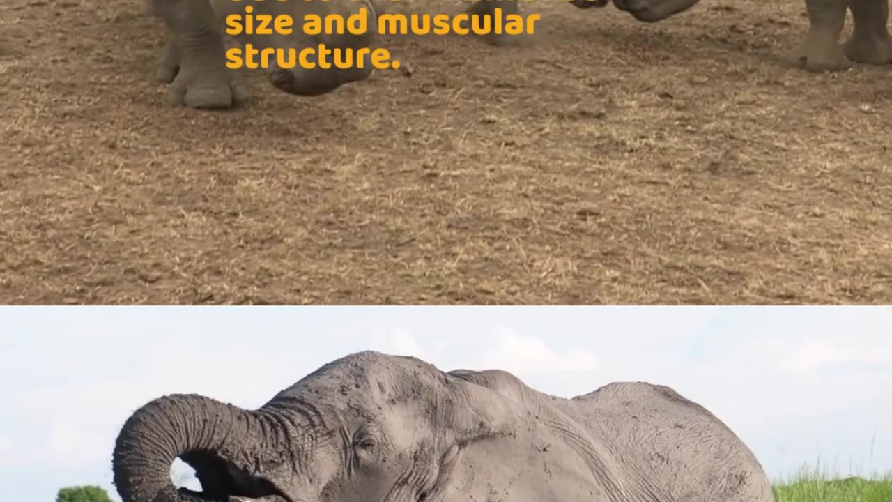 Rhino VS Elephant The Clash of Giants