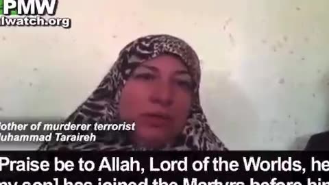 Palestinian mother praises her terrorist son Muhammad Taraireh murdered a 13-year-old Jewish girl