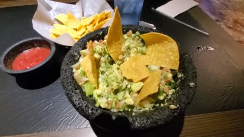 GUACAMOLE TEJANO MEAL OF THE DAY