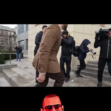 Tate brothers arriving at court today regarding their preliminary hearing.