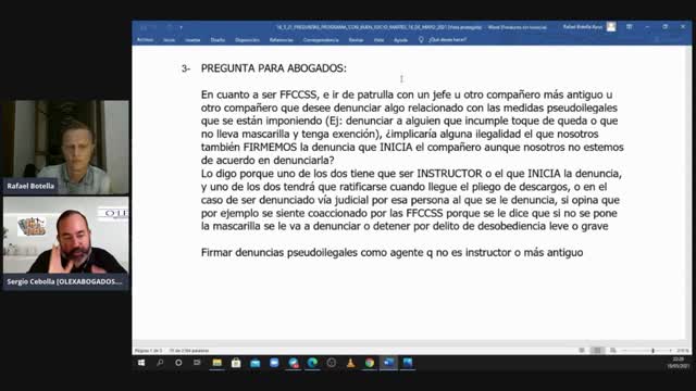 Sergio Cebolla, abogado, responde con Buen Juicio: Derecho a la intimidad sanitaria