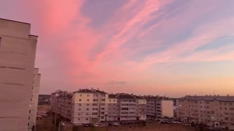 Pink sky