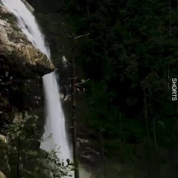 WATCH : Dangerous Waterfall and Road Of Nepal 😮😱