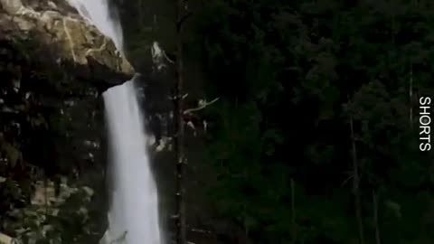 WATCH : Dangerous Waterfall and Road Of Nepal 😮😱