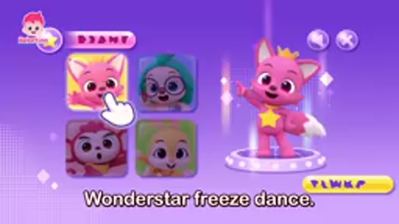 Freeze! Bebefinn Dances Along Pinkfong and Hogi _ EP113 _ Wonderstar Freeze Dance _ Songs for Kids