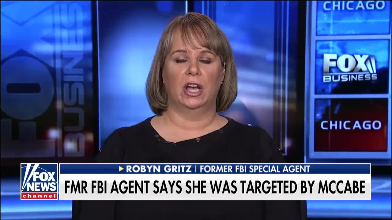 Former FBI agent says she was targeted by Andrew McCabe after she filed harassment claim