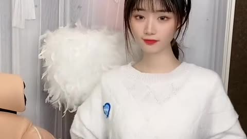 Beautiful girl dancing