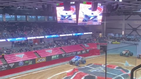 1st Round of Monster Jam