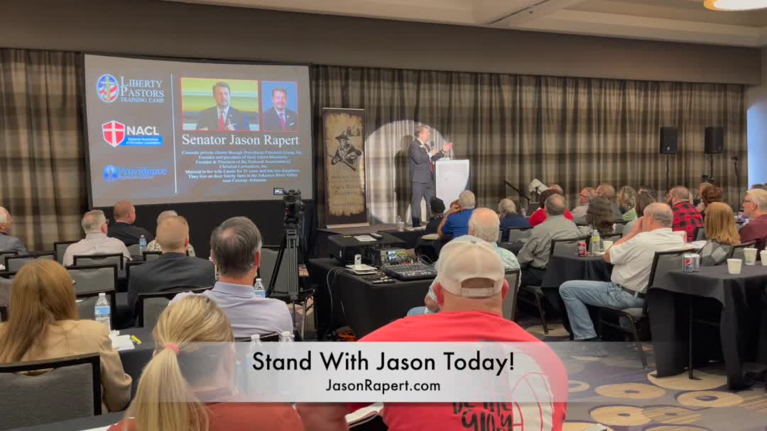 Jason Speaking to the Liberty Pastors Conference