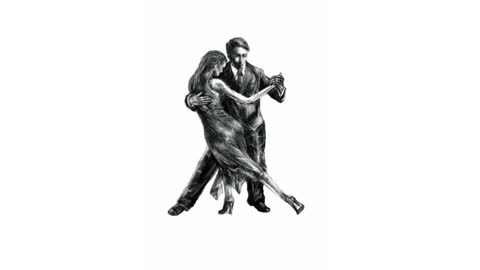 Argentine Tango art (No. 337)